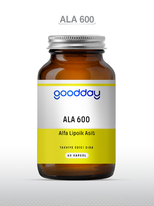 ALFA LİPOİK ASİT (ALA 600) 60 KAPSÜL