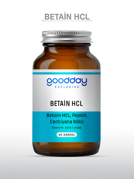 BETAİN HCL+ PEPSİN 60 KAPSÜL