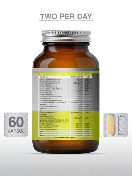 2PD (TWO PER DAY) MULTİ VİTAMİN & MİNERAL