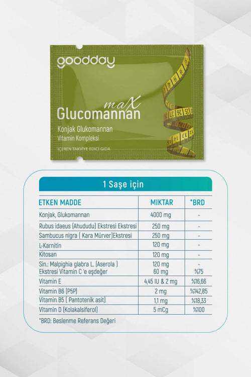 GLUCOMANNAN 30 SAŞE