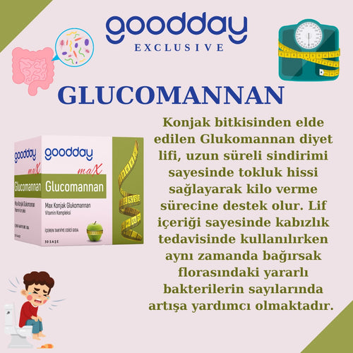 GLUCOMANNAN 30 SAŞE