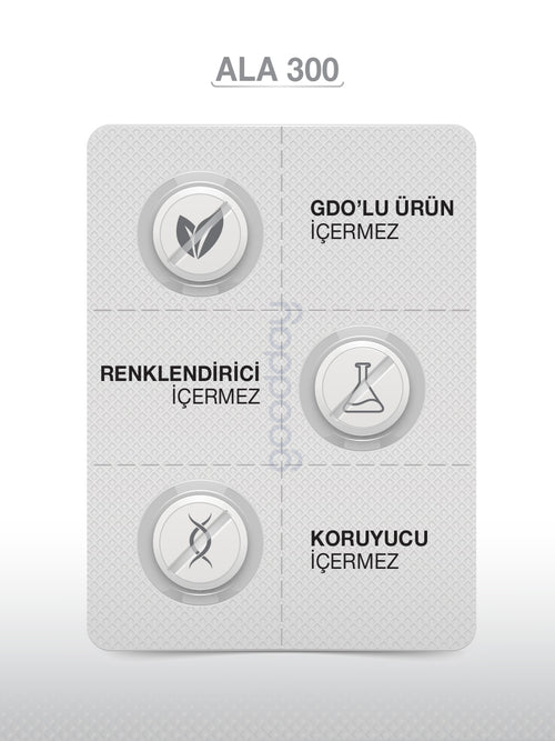 ALFA LİPOİK ASİT (ALA 300)  60 KAPSÜL