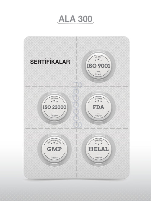 ALFA LİPOİK ASİT (ALA 300)  60 KAPSÜL