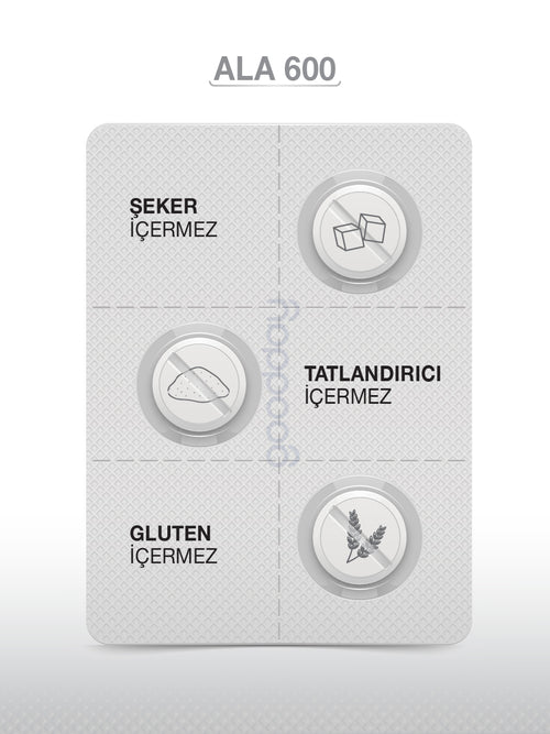 GOODDAY ALFA LİPOİK ASİT (ALA 600)  60 KAPSÜL