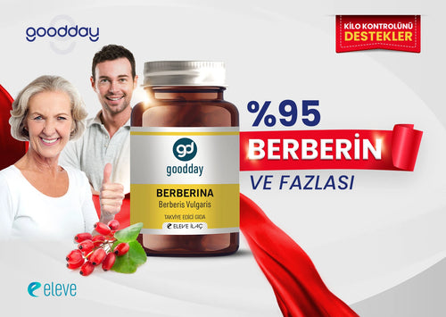 GOODDAY BERBERİNA KAPSÜL 60 KAPSÜL TAKVİYE EDİCİ GIDA