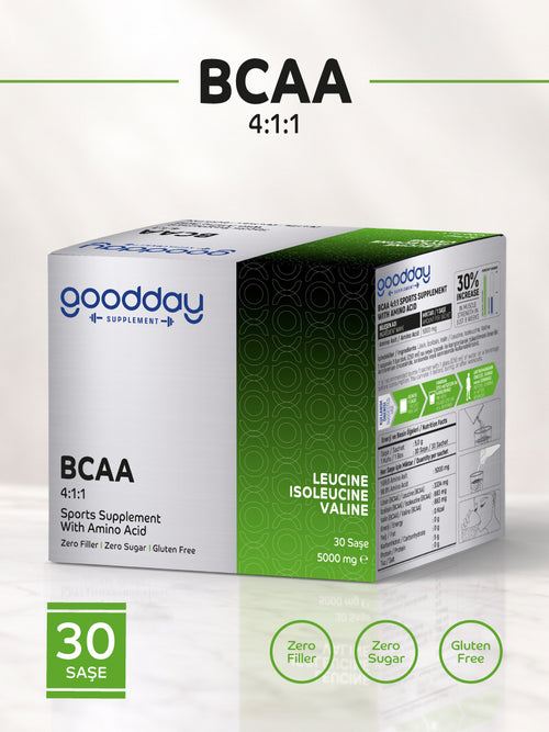 GOODDAY SUPPLEMENT BCAA 30 SAŞE