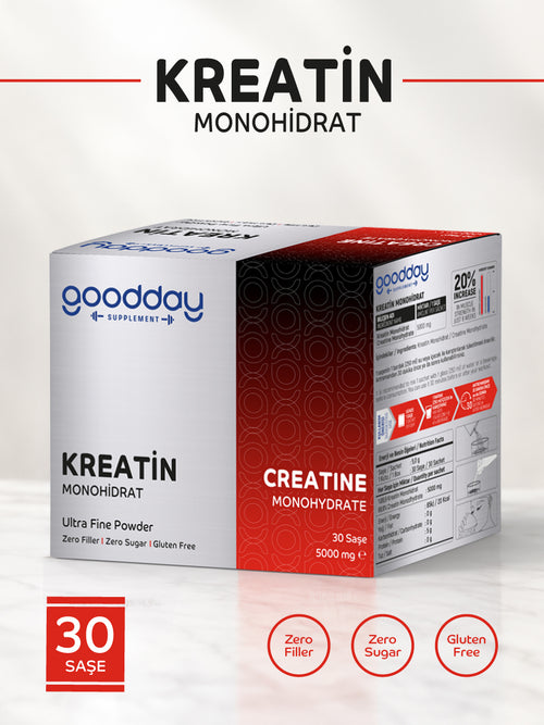 GOODDAY SUPPLEMENT KREATİN 30 SAŞE
