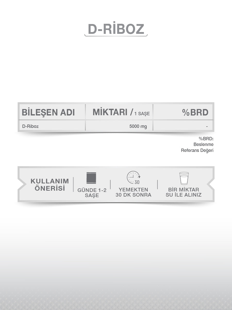 D-RIBOSE 30 BEUTEL