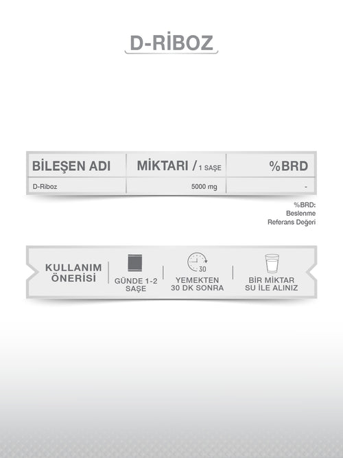 D-RIBOSE 30 BEUTEL
