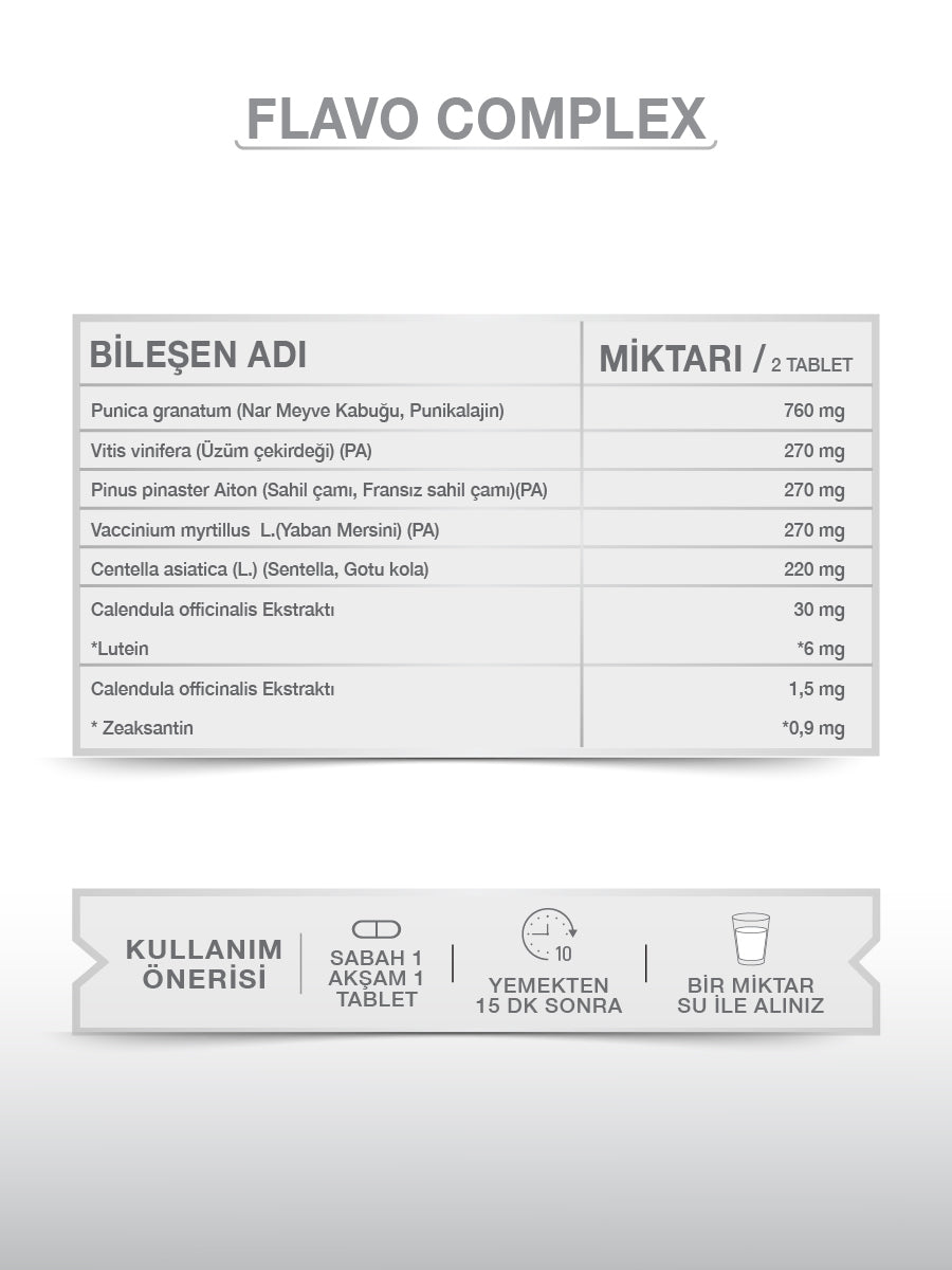 FLAVO COMPLEX 60 TABLETTEN