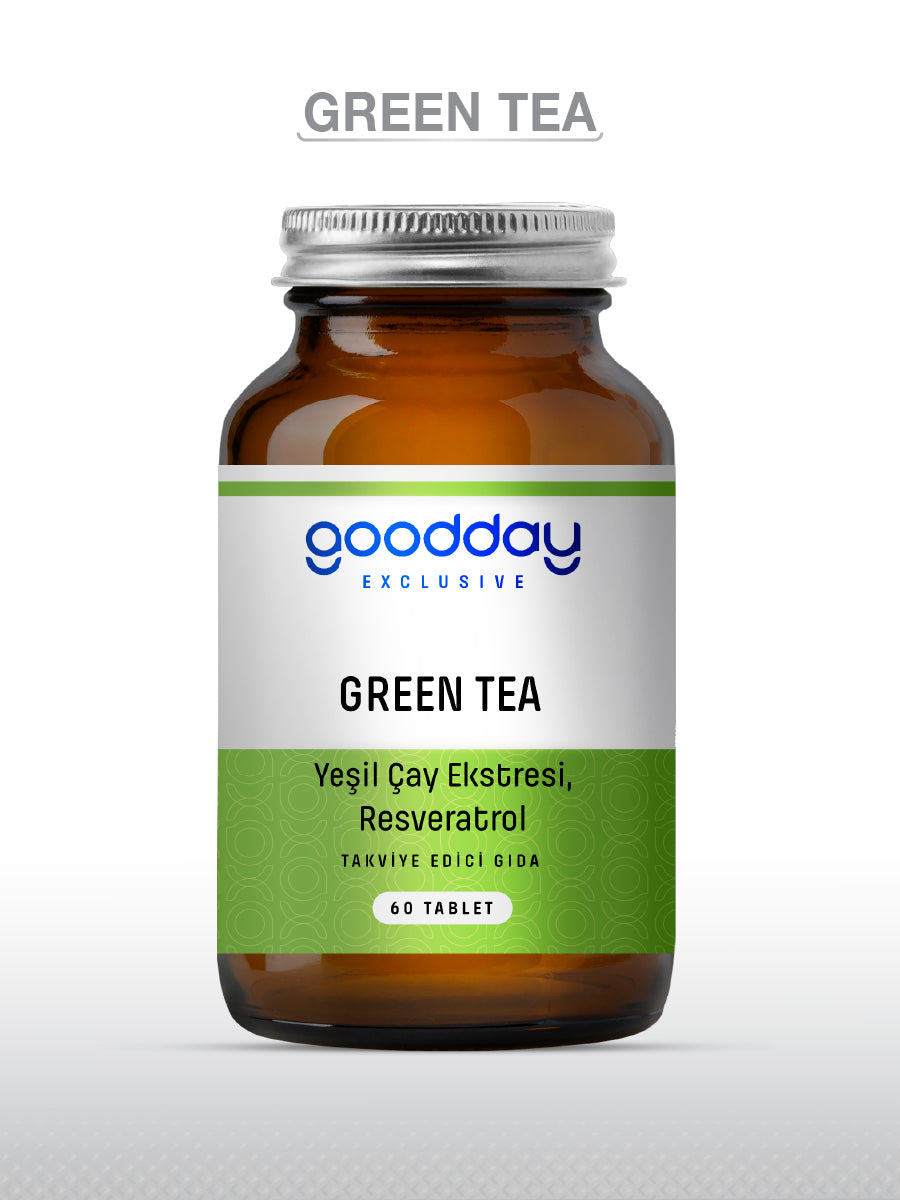 GRÜNER TEE + RESVERATROL 60 TABLETTEN