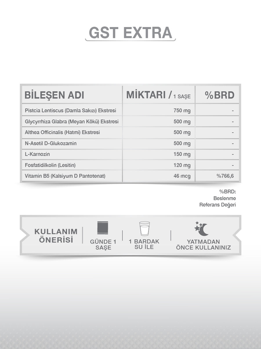 GOODDAY GST EXTRA 30 SAŞE TAKVİYE EDİCİ GIDA