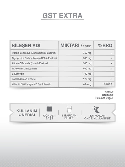 GOODDAY GST EXTRA 30 SAŞE TAKVİYE EDİCİ GIDA