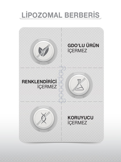 LİPOZOMAL  BERBERİS 30 TABLET