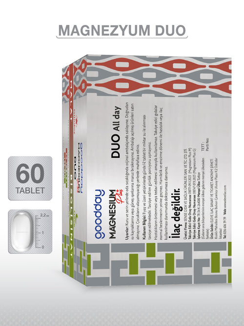 MAGNESIUM PLUS DUO 60 TABLETTEN