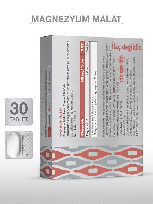MAGNESIUM PLUS M (Mg.  MALAT) 30 TABLET