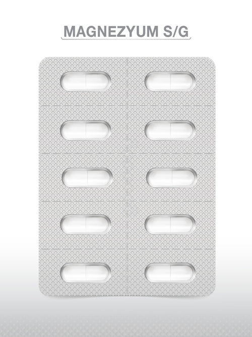 MAGNESIUM PLUS  S/G (BİSGLİSİNAT SİTRAT & P5P) 30 KAPSÜL