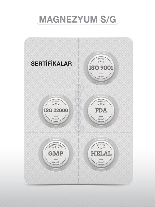 MAGNESIUM PLUS  S/G (BİSGLİSİNAT SİTRAT & P5P) 30 KAPSÜL