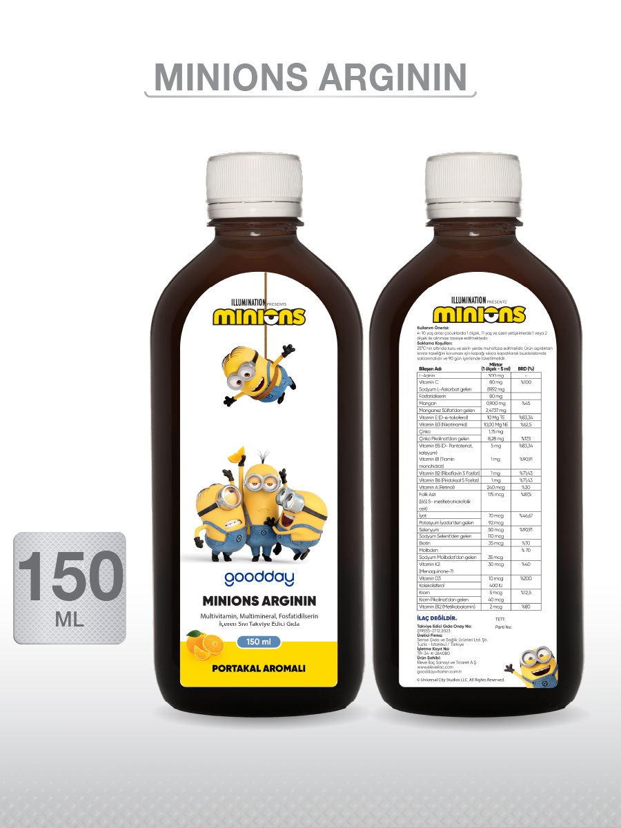 MINIONS ARGININ 150 ML