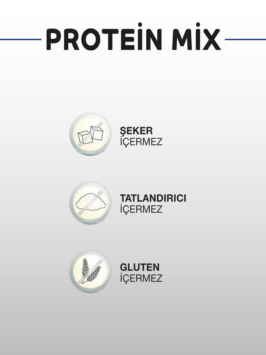 PROTEİN MİX+ AMİNO ASİT 500GR SPORCU BESİNİ