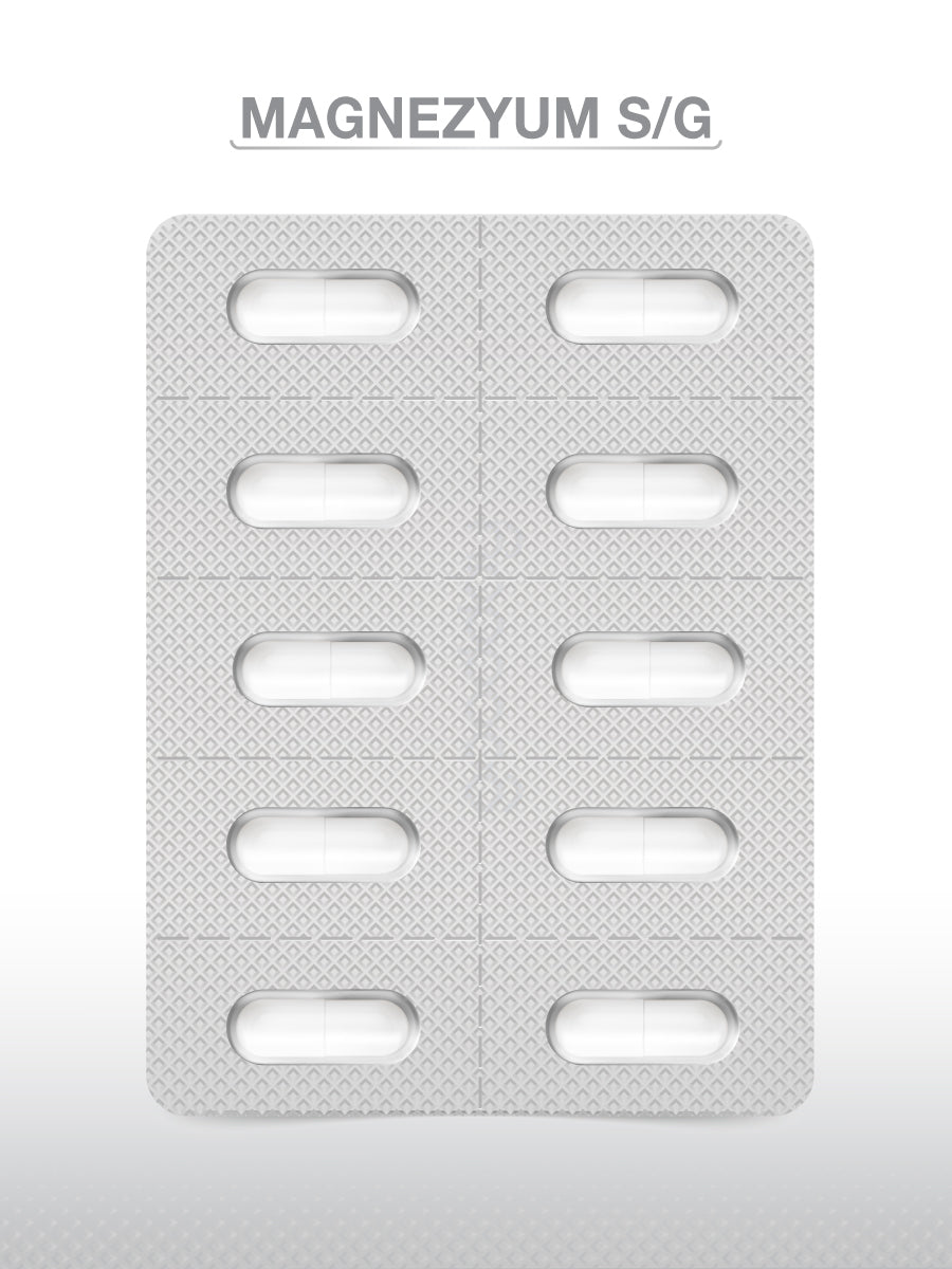 GOODDAY MAGNESIUM PLUS S/G (BİSGLİSİNAT SİTRAT & P5P)60 KAPSÜL