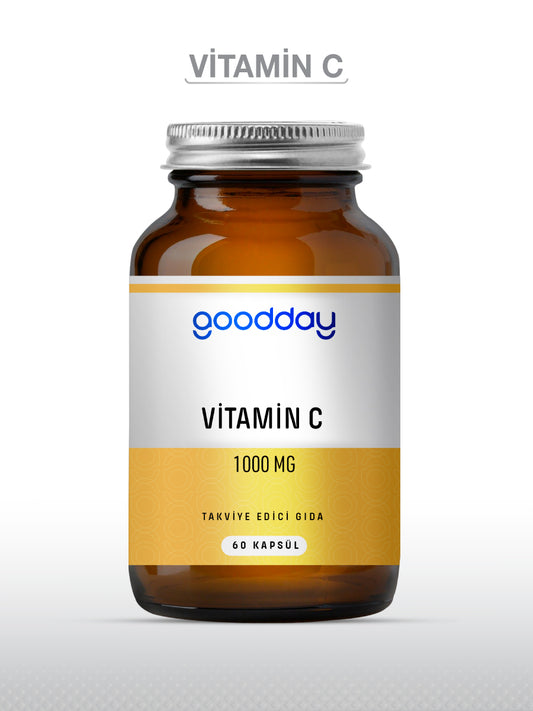 Vitamin C Takviye Edici Gıda 1000 mg 60 Kapsül