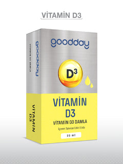 VİTAMİN D3 DAMLA 20 ML 1000 IU