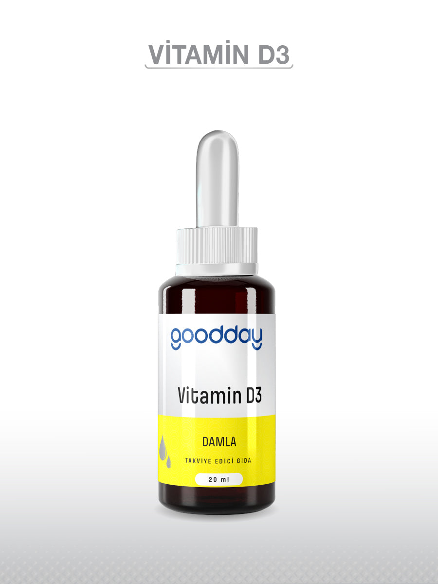 VİTAMİN D3 DAMLA 20 ML 1000 IU