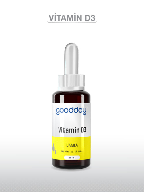 VİTAMİN D3 DAMLA 20 ML 1000 IU