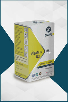 GOODDAY VİTAMİN D3 DAMLA 20 ML 1000IU TAKVİYE EDİCİ GIDA